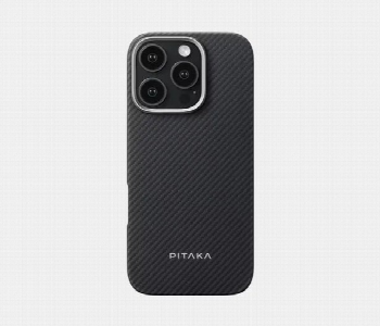 Express Delivery - Pitaka Magez Case 6 Iphone 16 Pro Black Grey Twill 600D - ID 7172049