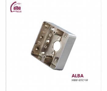 Express Delivery - Alba Mbb 811C M Zinc Alloy Mounted Back Box - ID 7172085