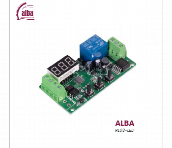 Express Delivery - Alba Rl03 Led Dual Voltage 12 24Vdc Timer Relay - ID 7172088