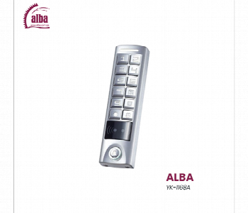 Express Delivery - Alba Yk 1168A Waterproof Metal Keypad Access Control - ID 7172102