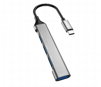 Express Delivery - Dudao A16T G 4 In 1 Type C Hub Usb 3.0 Gray Aluminium - ID 7172665