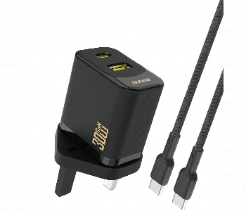 Express Delivery - Dudao A27Maxuk B 35W Pd Qc Charger With 1.2M Cable Black - ID 7172679