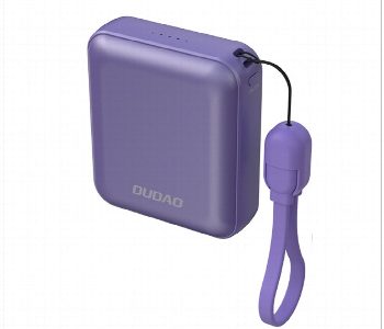 Express Delivery - Dudao K22 Plus P Power Bank 10000Mah 22.5W Pd Purple - ID 7172732