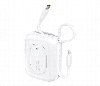 Express Delivery - Dudao K32 W Power Bank 10000Mah 22.5W Fast Charging White - ID 7172735