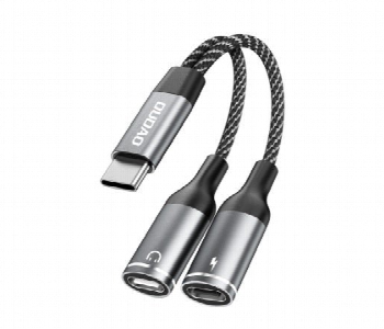Express Delivery - Dudao L13C Plus G 2 In 1 Type C To Type C Cable Gray - ID 7172748