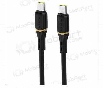 Express Delivery - Dudao L25C 1M Type C Cable 60W Pd Silicone Black - ID 7172750