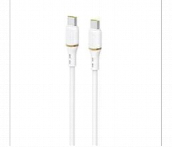 Express Delivery - Dudao L25C 1M Type C Cable 60W Pd Silicone White - ID 7172751