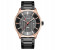 Curren 8316 Steel Belt Calendar Week Quartz Watch For Men Black And Rose Gold 1 in UAE