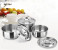 Stainless Steel Pot Set EN4169 - 6 Pcs 1 in OMAN