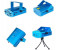 6 in 1 Portable Mini Laser Stage Light Projector for Disco Party with 150mw - Blue 5 in UAE