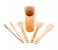 Prestige PR42601 5 Pieces Bamboo Kitchen Gadget Set - Brown 1 in UAE