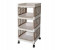 Royalford RF7749 4 Layer Kitchen Storage Rack - Brown 1 in OMAN
