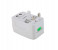 All In One Universal Travel Adapter With USB Port - White 4 in OMAN