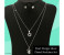 Pearl Design Silver Plated Necklace Set 61172624 1 in UAE