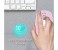 Promate Clix-3 2.4Ghz USB Wireless Ergonomic Mouse with Precision Scrolling, Pink 5 in UAE