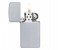 Zippo 1605 Slim Satin Chrome Lighter Silver 3 in UAE