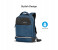 Promate Explorer-BP 13-inch Anti-Theft Laptop Backpack with USB Charging Port - Blue 3 in OMAN