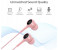 Promate Bent Dynamic In Ear Stereo Wired Earphone with Mic - Pink 3 in UAE