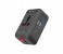 Promate UniPlug-QC3 Universal All in One Worldwide Travel Adapter with Multi Regional Socket, Black 1 in OMAN