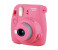 Fujifilm Instax Mini 9 Instant Camera with Leather Bag & 20x Film Sheet - Flamingo Pink 3 in OMAN