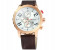 Curren 8193 Date Display Quartz Watch With Leather Strap For Men Gold 1 in UAE