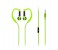 Promate Gaudy Universal Vibrant In Ear Sweatproof Gear Buds Headphones with Noise Cancelling, Green 1 in OMAN