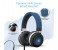 Promate Boom Over the Ear Wired Headset with Noise Cancellation, Blue 2 in OMAN