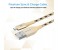 Promate UniLink-CAM USB 3.1 USB-C Heavy Duty Mesh Armored Cable - Gold 2 in UAE