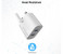 Promate Binal-UK 2.4A Ultra Compact Dual USB Port Wall Charger - White 5 in UAE