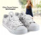 Okko Flower Pattern Sneaker For Girls Eu-36 - Grey 1 in UAE