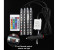 Car RGB LED Strip Light Atmosphere Lamps Car Interior Light With Remote - Big, Black 2 in KSA