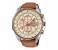 Casio Edifice EFR-549L-7AVUDF Mens Analog Watch Brown and Beige 1 in UAE