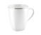 Royalford RF6686 14 oz Bone Wave Square Coffee Mug 1 in UAE