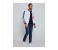 Lynk LY10036 Printed Bomber Jacket For Men L - White 4 in UAE