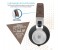 Promate Thumb Over the Ear Stereo Wired Headset with Portable Foldable Headband, Brown 4 in UAE