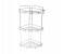 Delcasa DC1184 3 Layer Stainless Steel Corner Rack - Silver 1 in UAE
