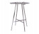 Delcasa DC1258 Round Rack - Silver 1 in OMAN