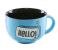 Royalford RF8276 733ml StoneWare Soup Mug - Blue 1 in UAE