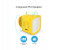 Promate SolarTorch-1 3-in-1 Outdoor Solar LED Camping Kit - Yellow 7 in UAE