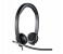 Logitech 981-000519 H650e Dual USB Wired Headset - Black 1 in UAE