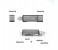 Promate OTGLink-C 3-in-1 USB Type-C OTG Card Reader for Smartphone, Tablets & Computers - Grey 6 in KSA
