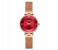 Curren 9031 Stainless Steel Analog Quartz Watch For Women Gold and Red 1 in UAE