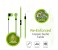 Promate Swish Universal Trendy Stereo Earphone with Noise Isolation, Green 4 in UAE