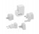 Promate Traverse2 3100mAh Multi Plug Travel Charger with Dual USB Port, White 1 in UAE