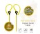 Promate Jazzy In Ear Wired Earhook Headphones with Built-In Microphone, Yellow 4 in UAE