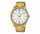 Casio MTP-V005G-7BVUDF Mens Analog Watch White and Gold 1 in UAE