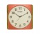 Sonashi SWC-808S Wall Clock with Silent Sweep Movement, Copper 1 in UAE