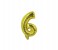 Party Time 6-G-804000 Number 5 16 Inch Foil Balloon Gold 1 in UAE