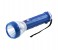Epsilon ENFL112 Rechargeable LED Plastic Torch with Lamp - Blue 1 in UAE