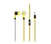 Promate Swish Universal Trendy Stereo Earphone with Noise Isolation, Yellow 1 in UAE